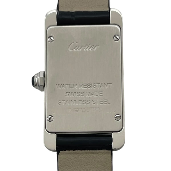 カルティエ Cartier タンク アメリカン SM WSTA0043 シルバー SS クオーツ レディース 腕時計