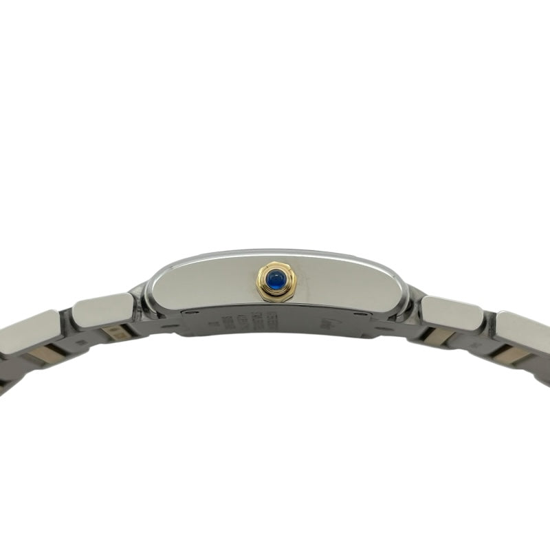 カルティエ Cartier タンク フランセーズ SM W51007Q4 ホワイト YG/SS