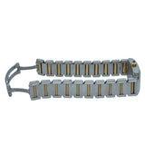 カルティエ Cartier タンク フランセーズ SM W51007Q4 ホワイト YG/SS レディース 腕時計