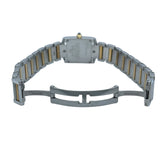 カルティエ Cartier タンク フランセーズ SM W51007Q4 ホワイト YG/SS レディース 腕時計