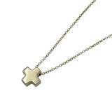 ティファニー TIFFANY＆CO ローマンクロスネックレス ゴールド 750 ジュエリー