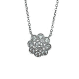 デビアス DE BEERS ネックレス ホワイトゴールド 750 ダイヤモンド ジュエリー