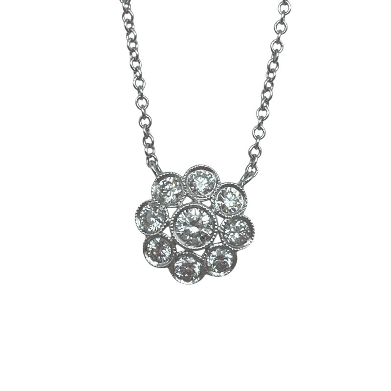 デビアス DE BEERS ネックレス ホワイトゴールド 750 ダイヤモンド ジュエリー