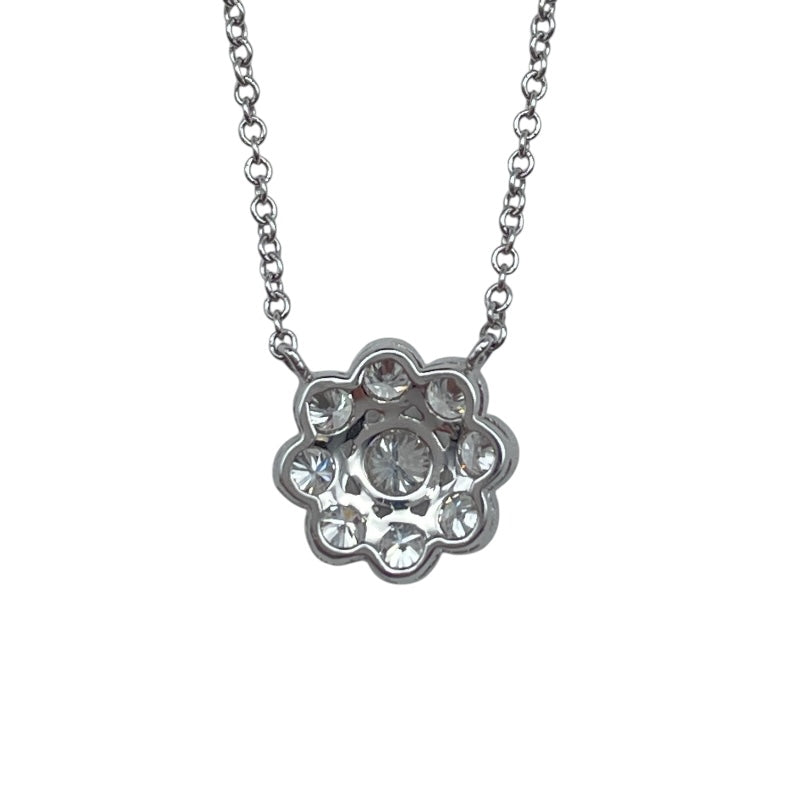 デビアス DE BEERS ネックレス ホワイトゴールド 750 ダイヤモンド ジュエリー