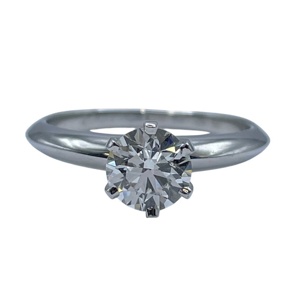 ティファニー TIFFANY＆CO ソリティアリング プラチナ Pt950 ダイヤモンド ジュエリー