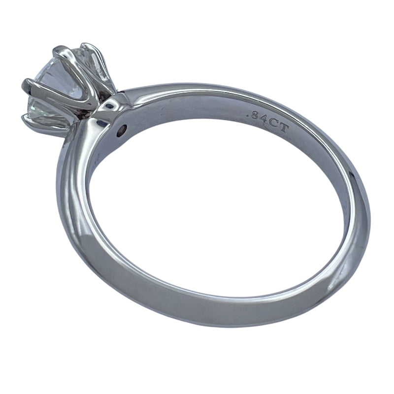 ティファニー TIFFANY＆CO ソリティアリング プラチナ Pt950 ダイヤモンド ジュエリー