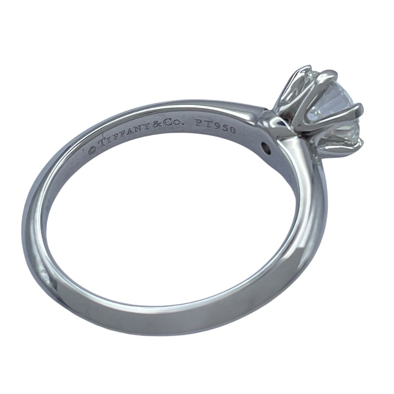 ティファニー TIFFANY＆CO ソリティアリング プラチナ Pt950 ダイヤモンド ジュエリー