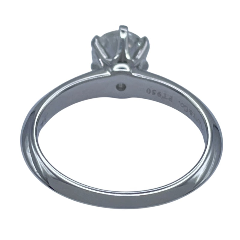 ティファニー TIFFANY＆CO ソリティアリング プラチナ Pt950 ダイヤモンド ジュエリー