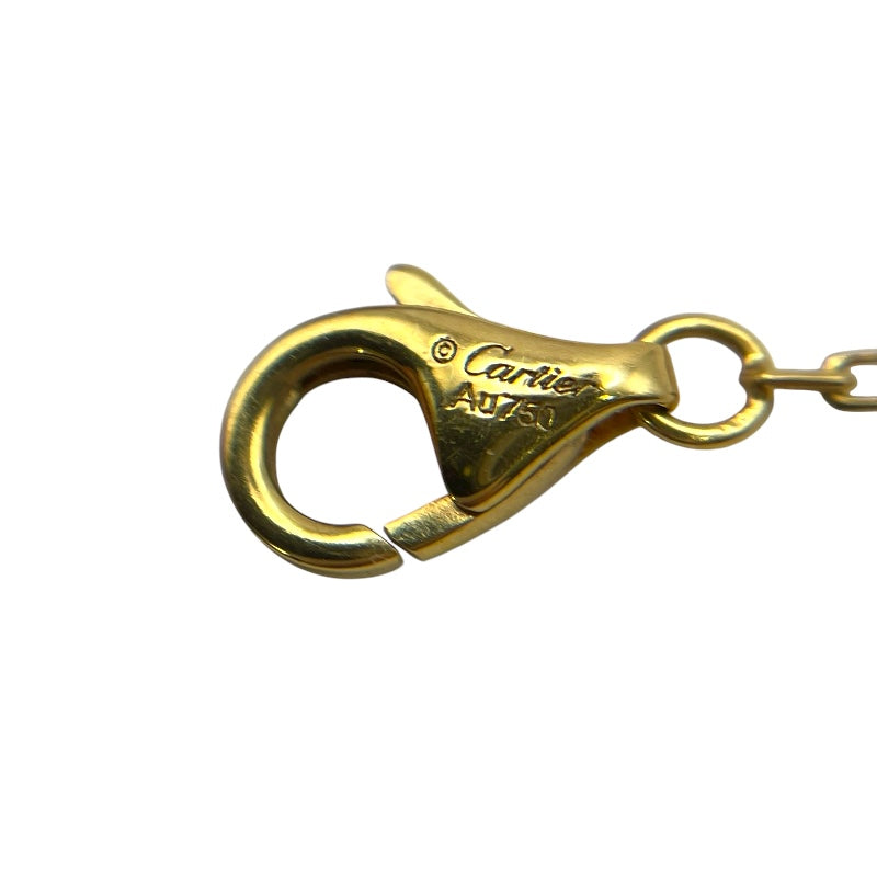 カルティエ Cartier ジュストアングルダイヤネックレス ゴールド AU750 ジュエリー