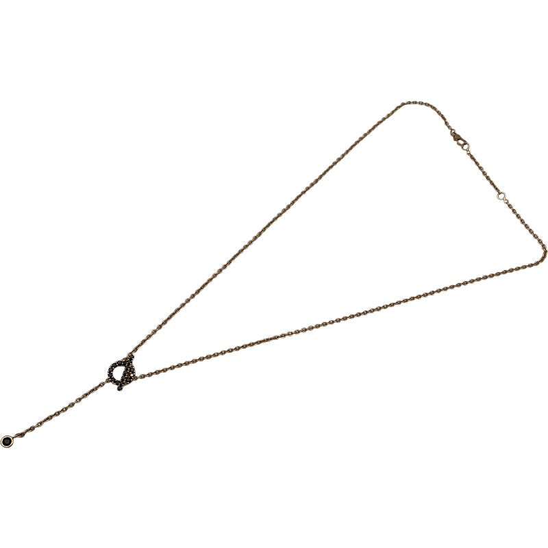 エルメス HERMES フィネスラリアットネックレス ピンクゴールド Au750 ジュエリー