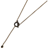 エルメス HERMES フィネスラリアットネックレス ピンクゴールド Au750 ジュエリー