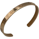 カルティエ Cartier オープンラブブレス ピンクゴールド 750 ジュエリー