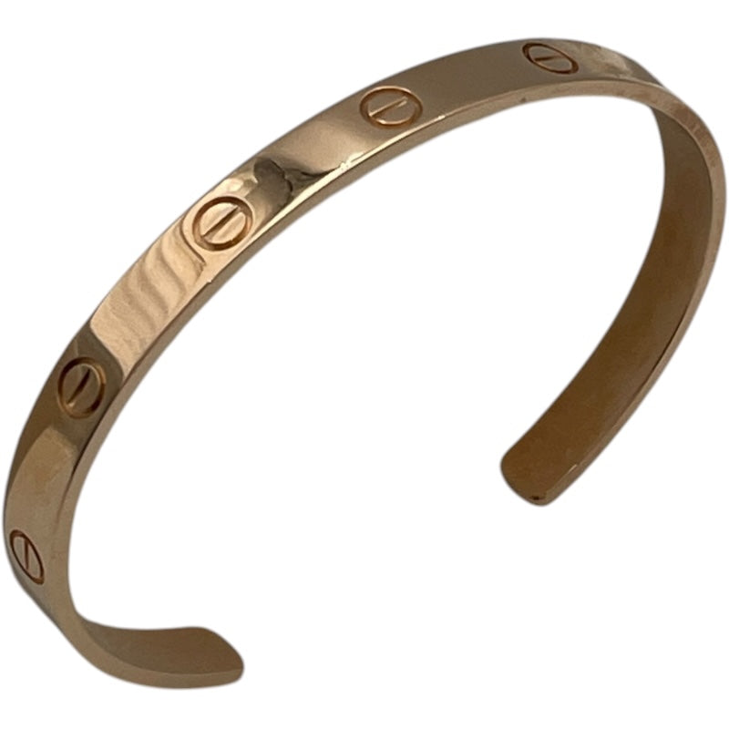 カルティエ Cartier オープンラブブレス ピンクゴールド 750 ジュエリー