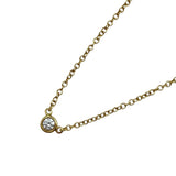 ティファニー TIFFANY＆CO バイザーヤードネックレス ゴールド Au750 ジュエリー