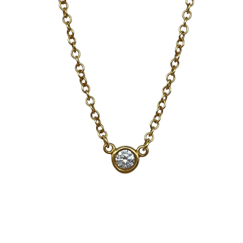 ティファニー TIFFANY＆CO バイザーヤードネックレス ゴールド Au750 ジュエリー