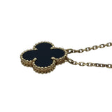 ヴァンクリーフ＆アーペル Van Cleef & Arpels ヴィンテージアルハンブラネックレス ゴールド Au750 オンキス ジュエリー