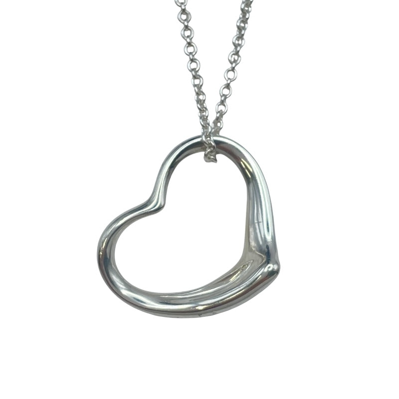 ティファニー TIFFANY＆CO オープンハートネックレス シルバー SV925 ジュエリー