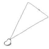 ティファニー TIFFANY＆CO オープンハートネックレス シルバー SV925 ジュエリー