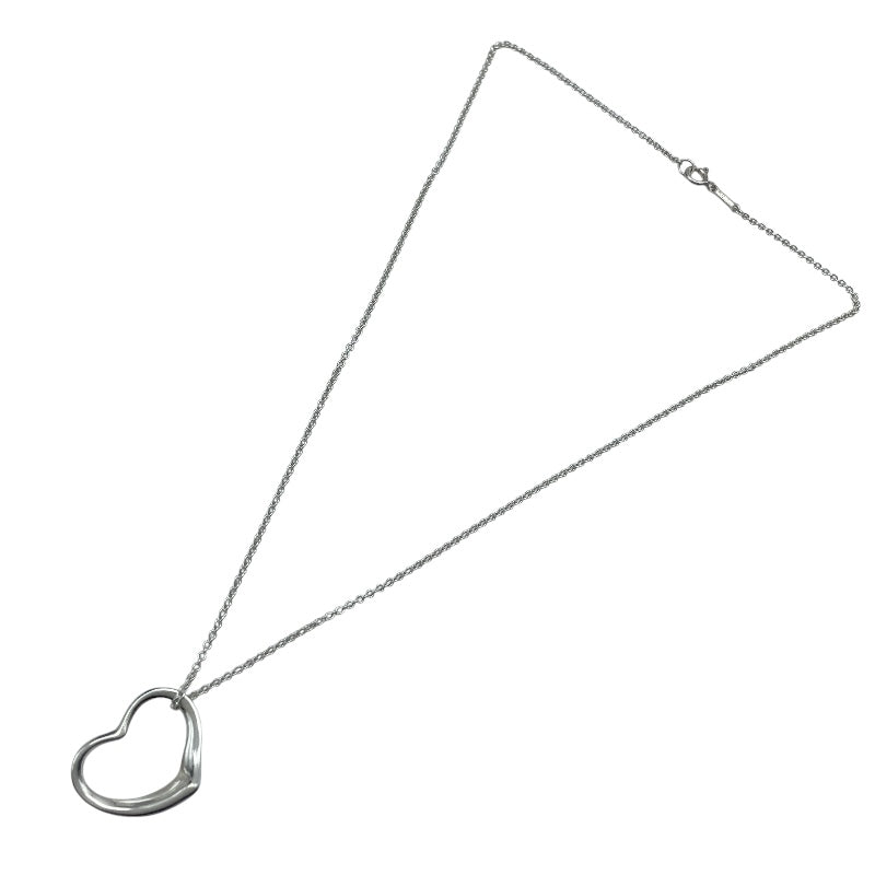 ティファニー TIFFANY＆CO オープンハートネックレス シルバー SV925 ジュエリー