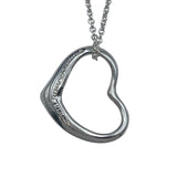 ティファニー TIFFANY＆CO オープンハートネックレス シルバー SV925 ジュエリー