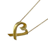 ティファニー TIFFANY＆CO ラビングハートネックレス ゴールド 750 ジュエリー