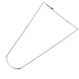 ティファニー TIFFANY＆CO Tスマイルネックレス スモール K18PG ジュエリー