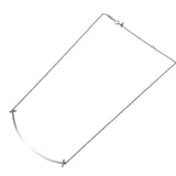 ティファニー TIFFANY＆CO Tスマイルネックレ スラージ K18WG ジュエリー