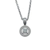 ブルガリ BVLGARI ブルガリブルガリネックレス K18WG ダイヤモンド ジュエリー