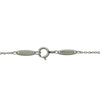 ティファニー TIFFANY＆CO バイザヤード ロングネックレス 9P Pt950 ダイヤモンド ジュエリー