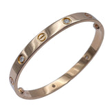 カルティエ Cartier ラブブレス 4Pダイヤ #17 K18PG ダイヤモンド ジュエリー