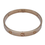 カルティエ Cartier ラブブレス 4Pダイヤ #17 K18PG ダイヤモンド ジュエリー