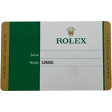 ロレックス ROLEX デイトジャスト41 サンダスト 126331G サンダスト PG/SS 自動巻き メンズ 腕時計