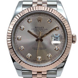 ロレックス ROLEX デイトジャスト41 サンダスト 126331G サンダスト PG/SS 自動巻き メンズ 腕時計