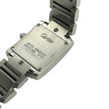 カルティエ Cartier タンクフランセーズ SM W51008Q3 アイボリー SS クオーツ レディース 腕時計