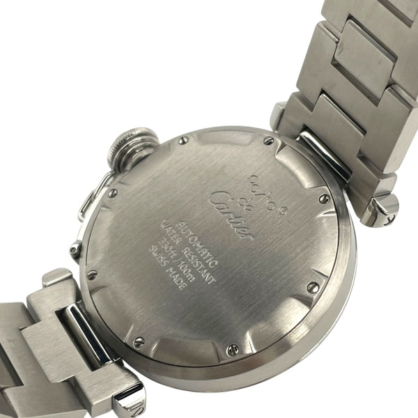カルティエ Cartier パシャC W31043M7 ブラック SS 自動巻き ユニセックス 腕時計