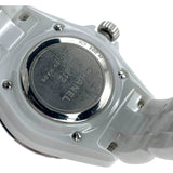 シャネル CHANEL J12 MM H5703 ホワイト セラミック クオーツ レディース 腕時計
