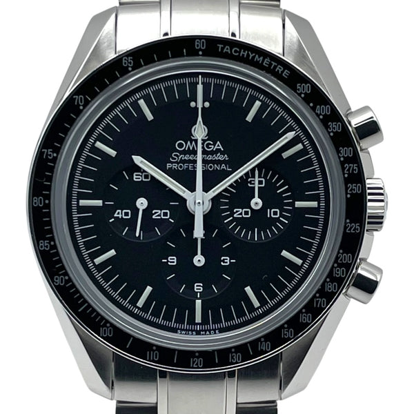 オメガ OMEGA スピードマスター プロフェッショナル 3573.50 ブラック SS 手巻き メンズ 腕時計