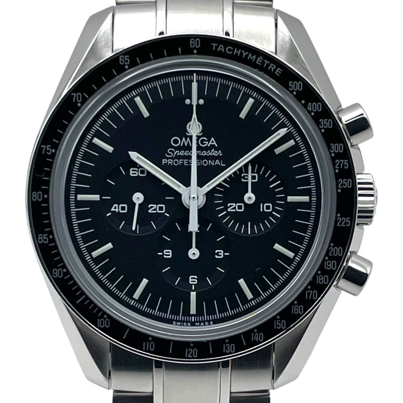 オメガ OMEGA スピードマスター プロフェッショナル 3573.50 ブラック SS 手巻き メンズ 腕時計