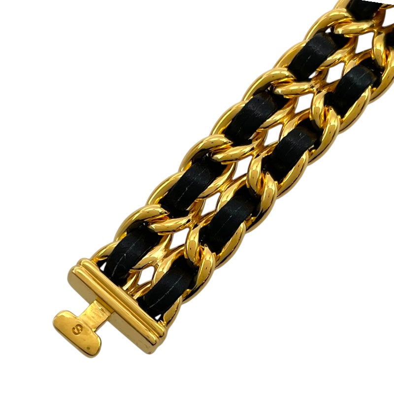 シャネル CHANEL プルミエール ブラック GP クオーツ レディース 腕時計