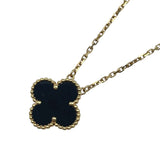 ヴァンクリーフ＆アーペル Van Cleef & Arpels ヴィンテージアルハンブラネックレス ゴールド Au750 オニキス ジュエリー