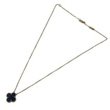 ヴァンクリーフ＆アーペル Van Cleef & Arpels ヴィンテージアルハンブラネックレス ゴールド Au750 オニキス ジュエリー