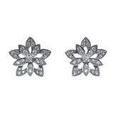 ヴァンクリーフ＆アーペル Van Cleef & Arpels ロータスピアスミニ ホワイトゴールド 750 ジュエリー