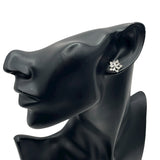 ヴァンクリーフ＆アーペル Van Cleef & Arpels ロータスピアスミニ ホワイトゴールド 750 ジュエリー