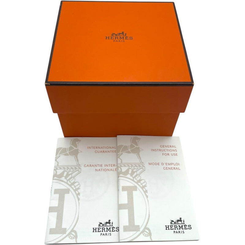 エルメス HERMES Hウォッチ HH1.210 ピンク SS クオーツ レディース 腕時計