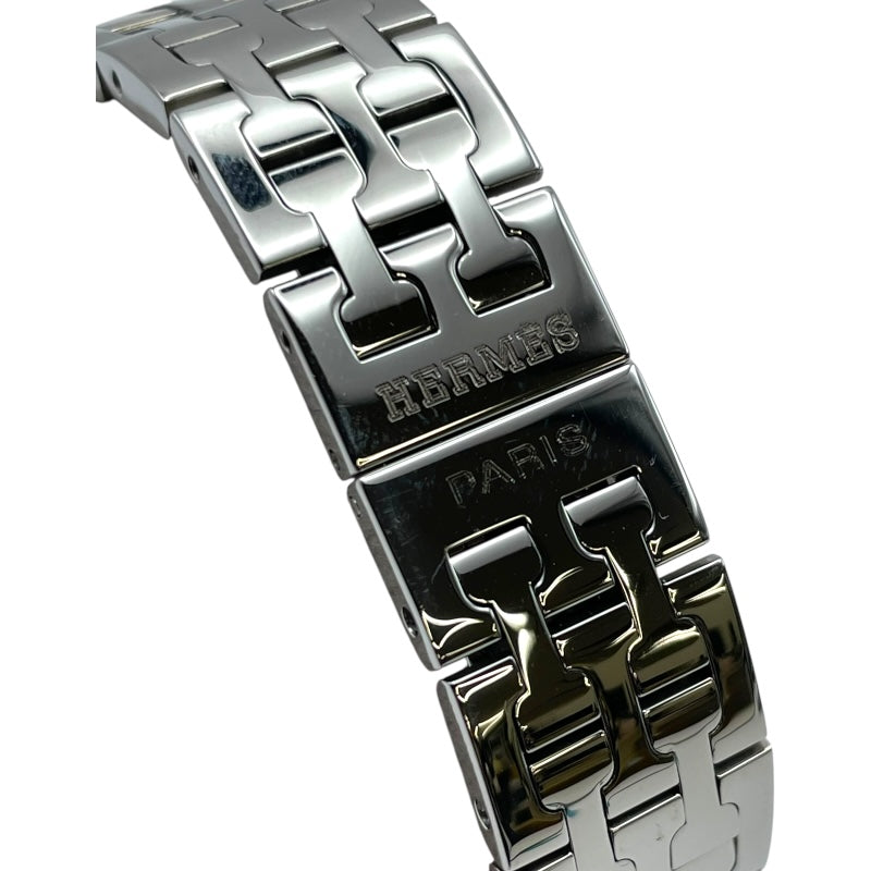 エルメス HERMES Hウォッチ HH1.210 ピンク SS クオーツ レディース 腕時計