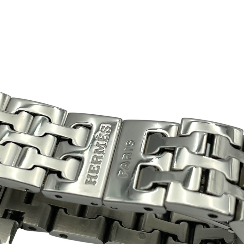 エルメス HERMES Hウォッチ ホワイトシェル HH1.230 ホワイト SS クオーツ レディース 腕時計