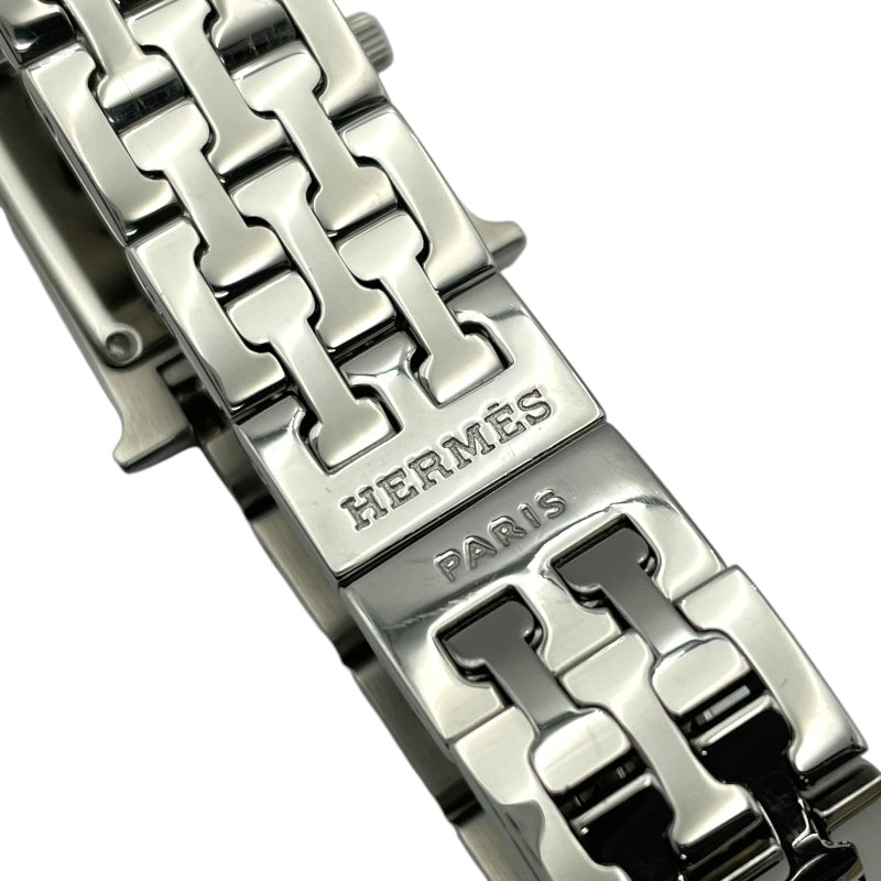 エルメス HERMES Hウォッチ ホワイトシェル HH1.230 ホワイト SS クオーツ レディース 腕時計