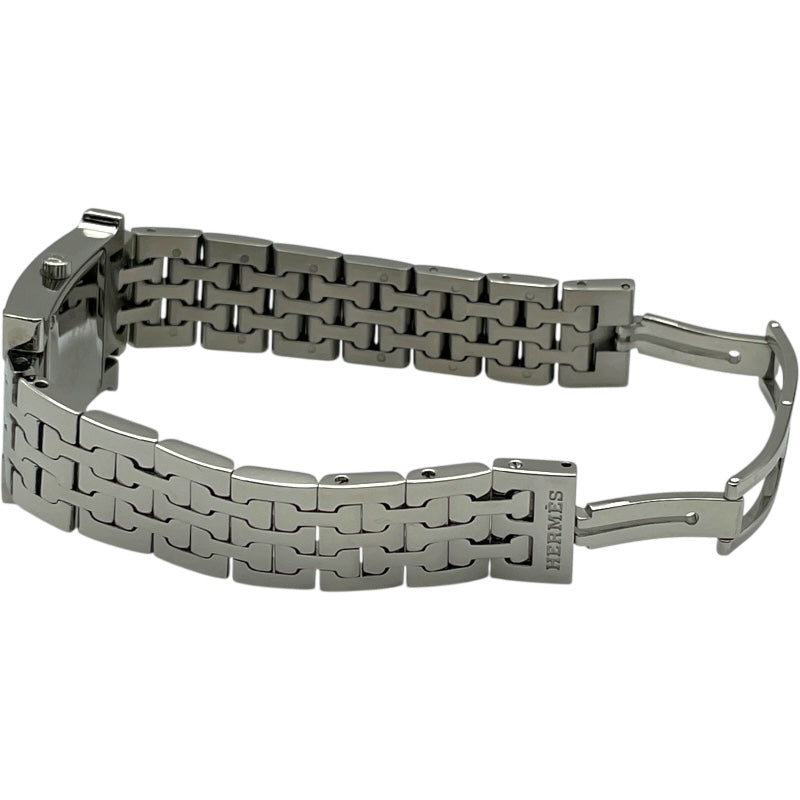 エルメス HERMES Hウォッチ ホワイトシェル HH1.230 ホワイト SS クオーツ レディース 腕時計