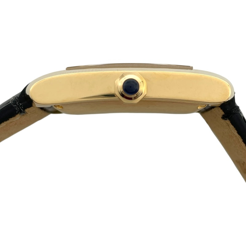 カルティエ Cartier タンクフランセーズ LM W5000156 アイボリー 18K 自動巻き メンズ 腕時計