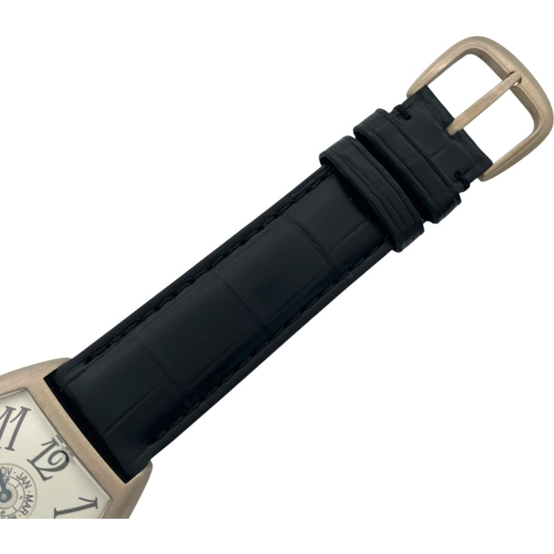 フランク・ミュラー FRANCK MULLER トノウカーベックスパーペチュアルカレンダー 5850QP ホワイト 750 自動巻き メンズ 腕時計